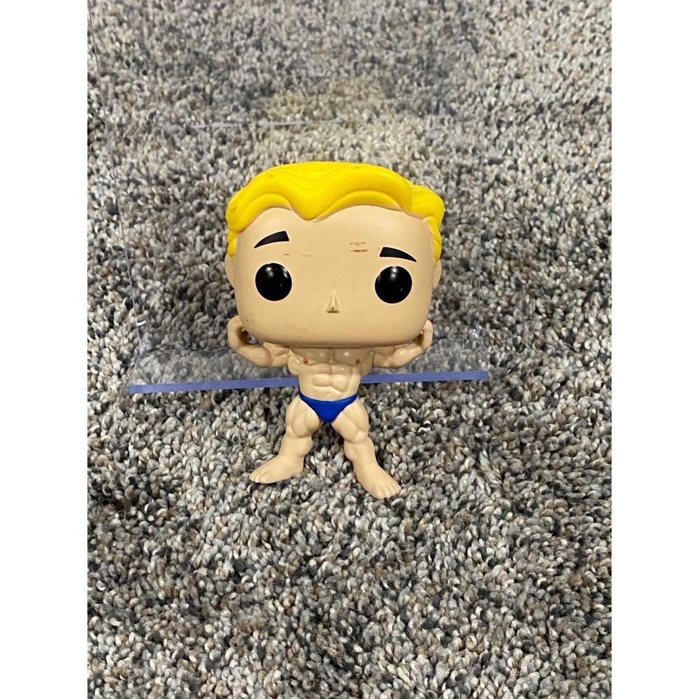 Funko Pop! Games Fallout 76 Strength 487 Vault Boy Vinyl Figure Loose